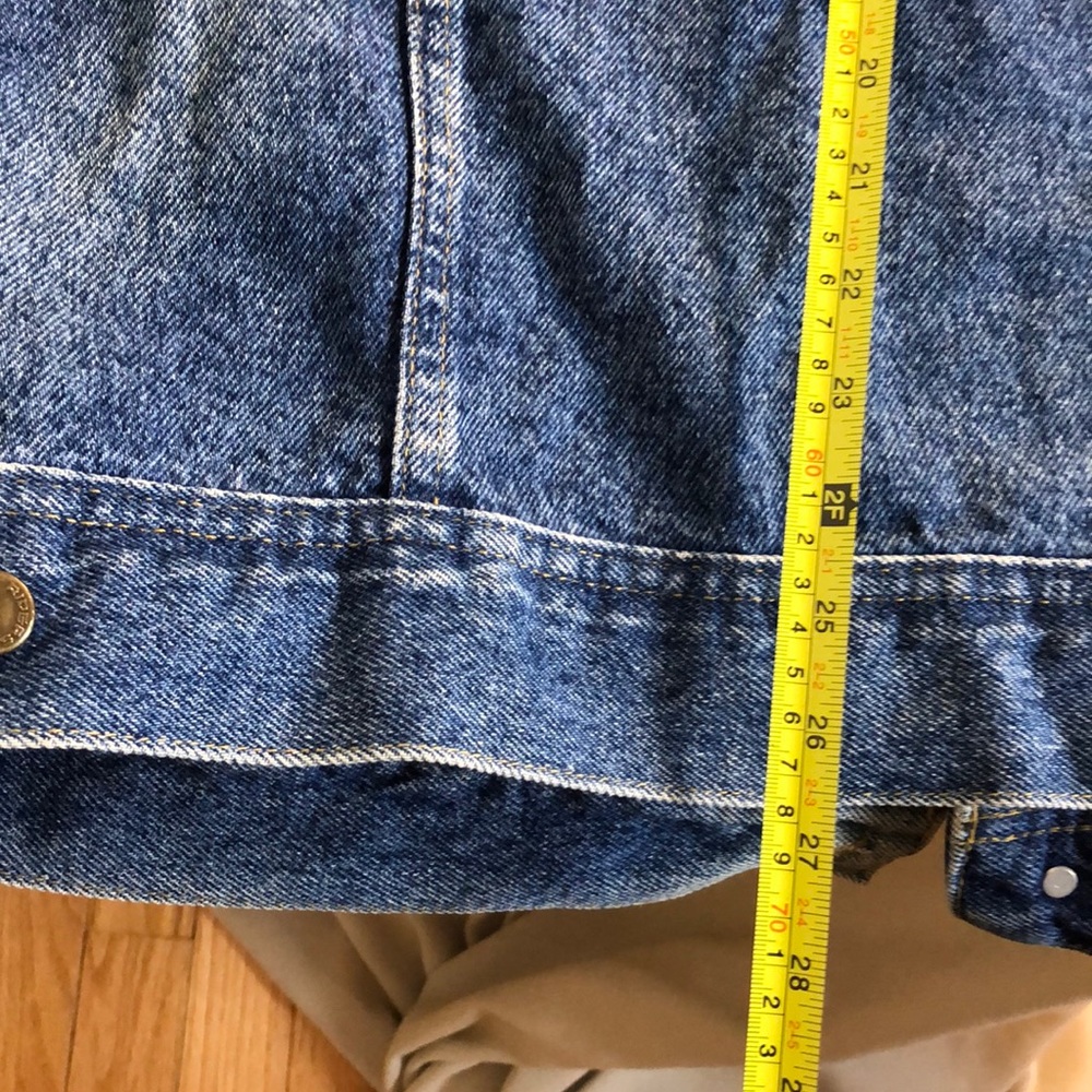 Vintage Men’s Riders Denim Jacket Large - Picture 7 of 8